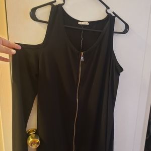 2 for $12 / Cold shoulder black dress